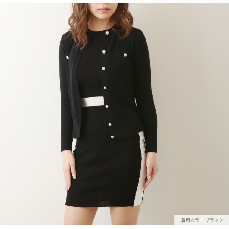 カーディガン 長袖 ボタン | JOCOSA | 詳細画像16 