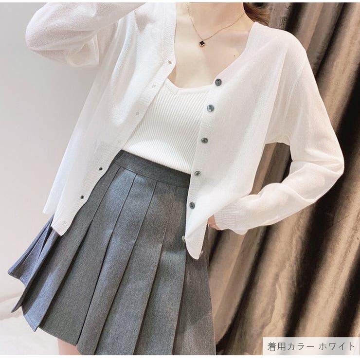 カーディガン ニット 薄手 | JOCOSA | 詳細画像17 