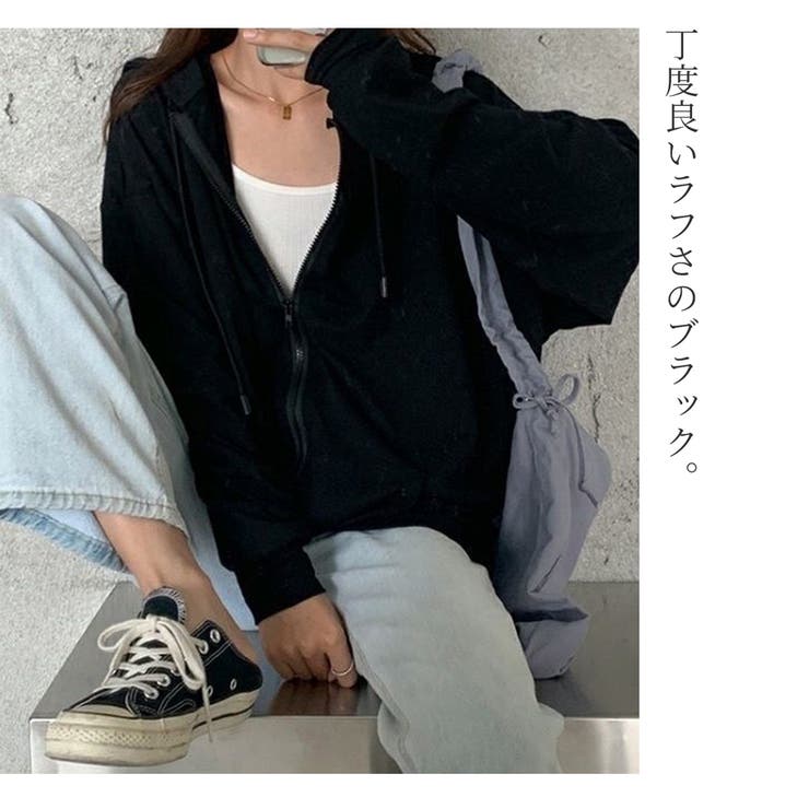 パーカー レディース オーバーサイズ | JOCOSA | 詳細画像10 