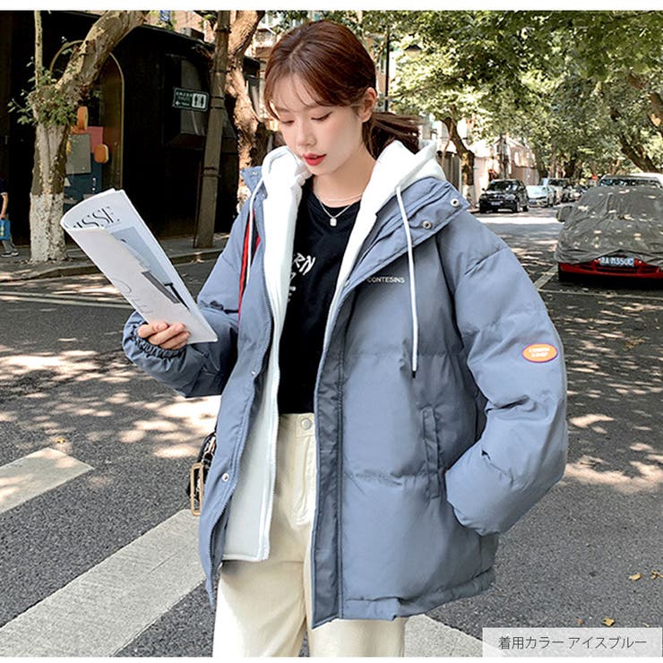 重ね着風 ダウン ジャケット 品番 Jcsw Jocosa ジョコサ のレディースファッション通販 Shoplist ショップリスト