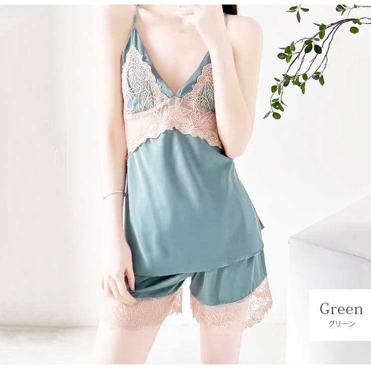グリーン | ルームウェア セクシー 夏 | JOCOSA
