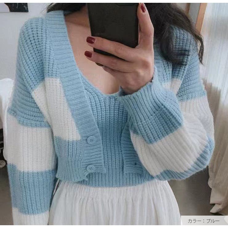 カーディガン タンクトップ セット | JOCOSA | 詳細画像17 