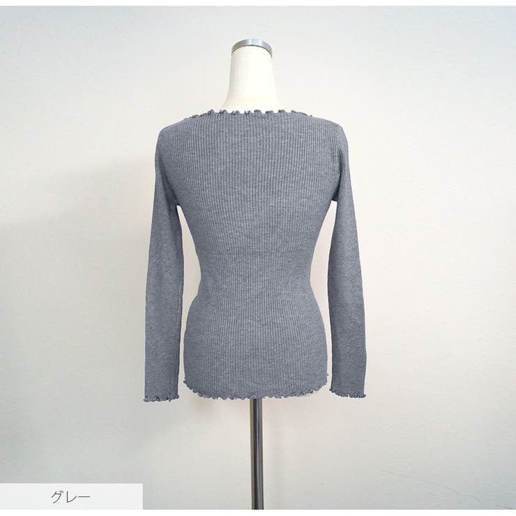 ニットトップス 長袖ニット 韓国ファッション | JOCOSA | 詳細画像5 