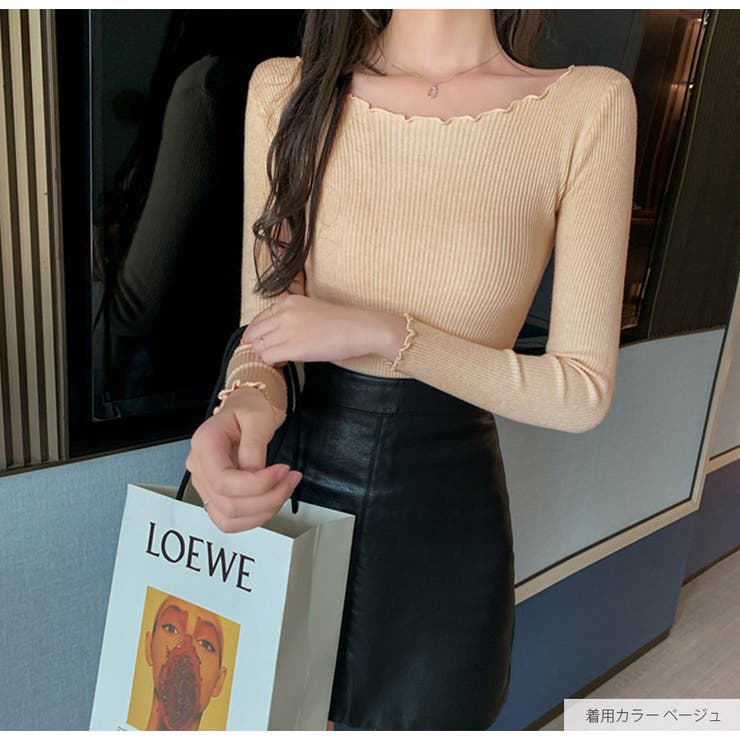 ニットトップス 長袖ニット 韓国ファッション | JOCOSA | 詳細画像16 