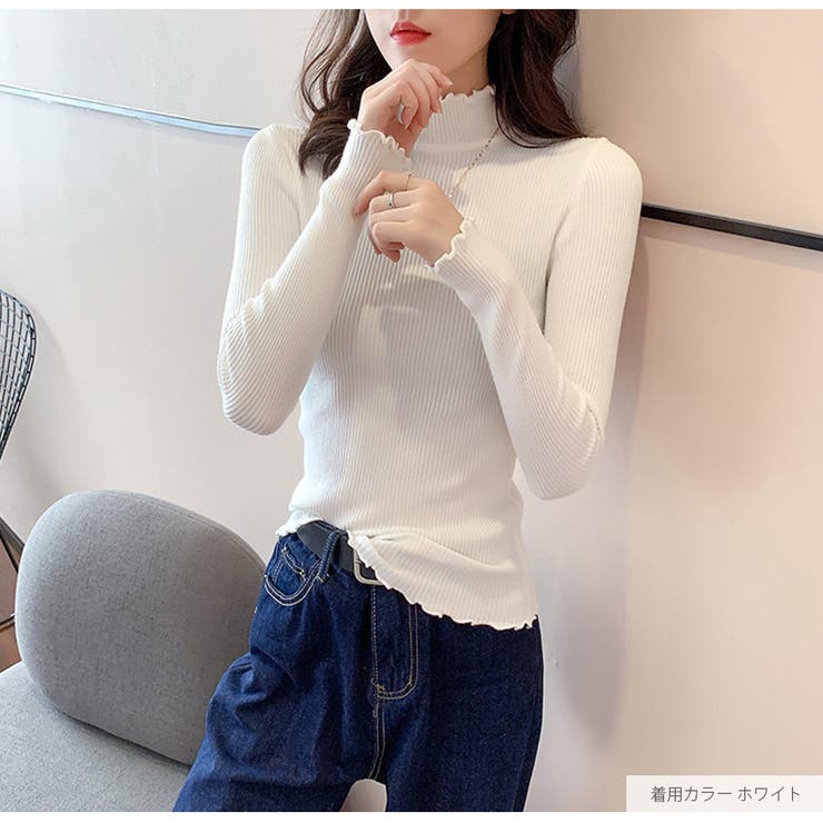 ハイネックニット ニットトップス 長袖ニット | JOCOSA | 詳細画像19 