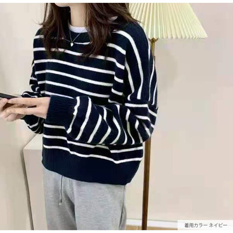 ニット バックボタン ショート丈 | JOCOSA | 詳細画像15 