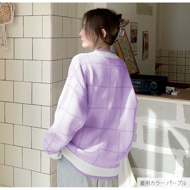Oscalito 薄紫 ニット 3号 Oscalito 薄紫 ニット 3号