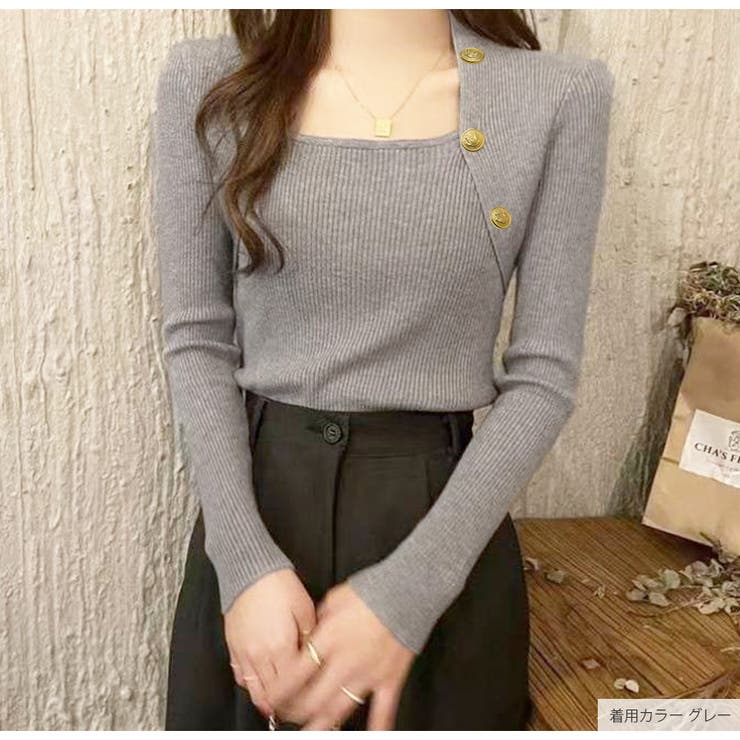 ニット トップス 長袖 | JOCOSA | 詳細画像16 