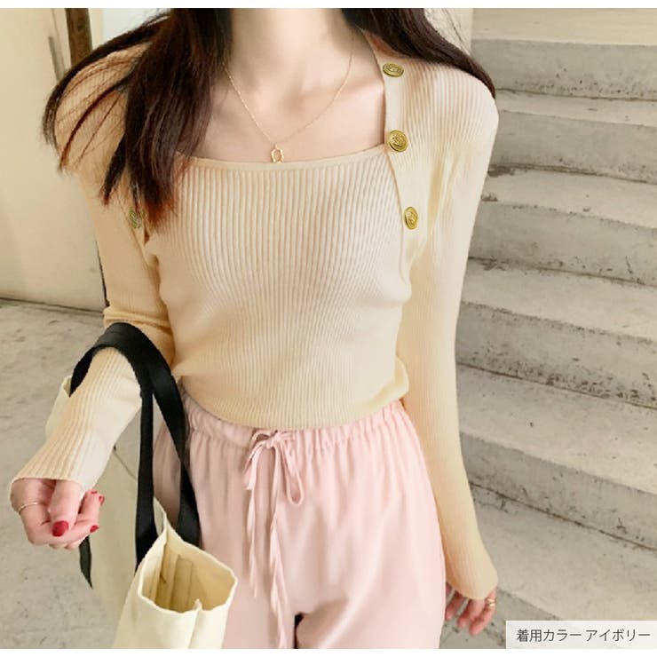 ニット トップス 長袖 | JOCOSA | 詳細画像21 