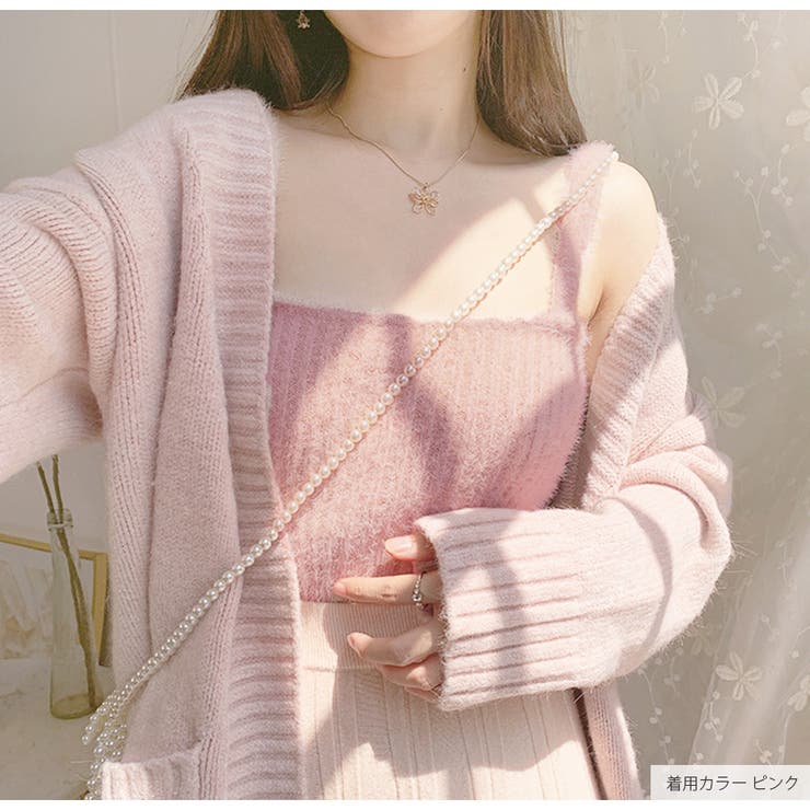 キャミソール ニット レイヤード | JOCOSA | 詳細画像15 