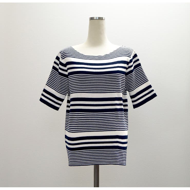 マルチボーダー 半袖 トップス | JOCOSA | 詳細画像2 