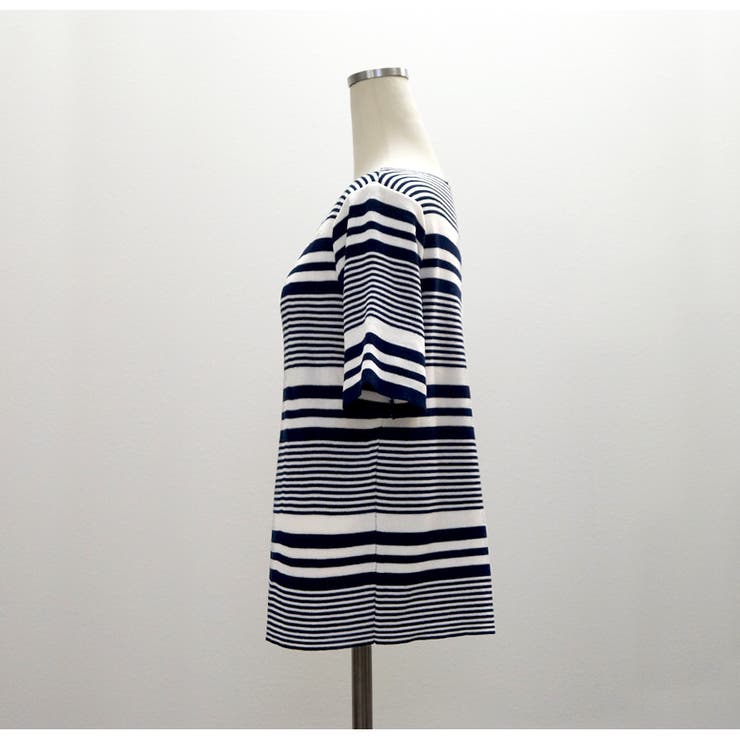 マルチボーダー 半袖 トップス | JOCOSA | 詳細画像3 