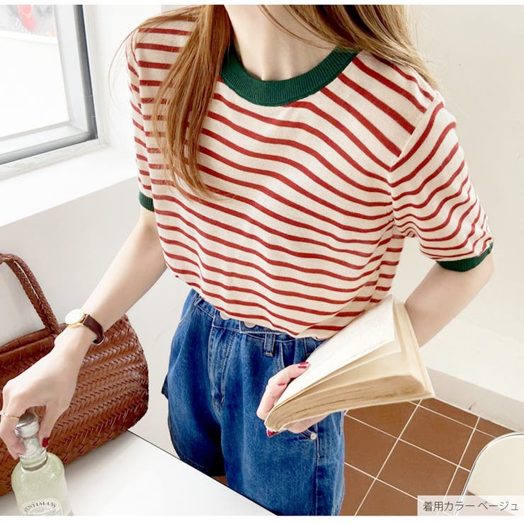 ニット リブ 半袖 | JOCOSA | 詳細画像22 