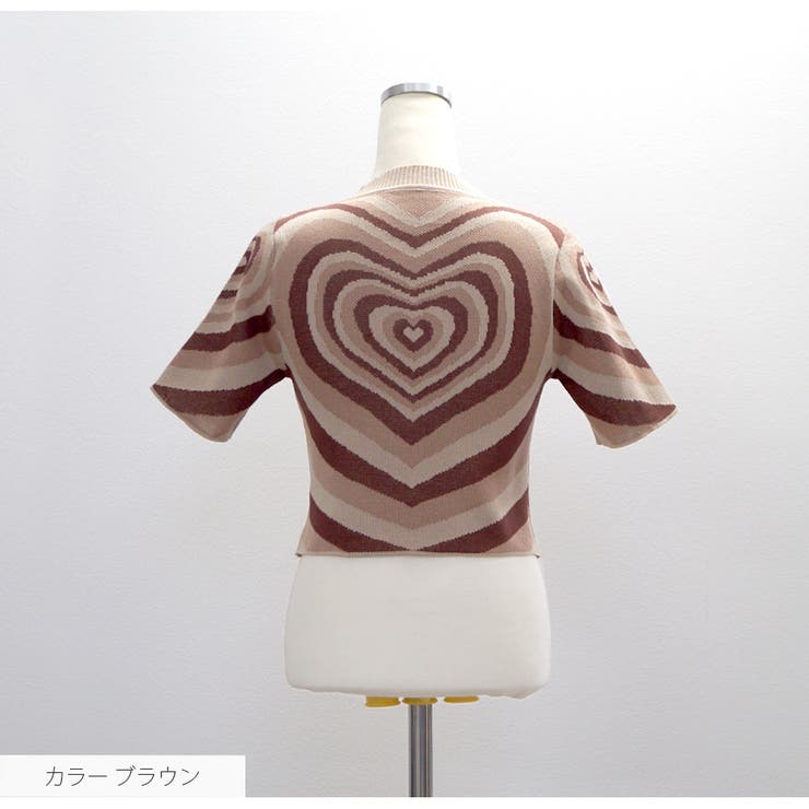 半袖 ニット ショート丈 | JOCOSA | 詳細画像5 