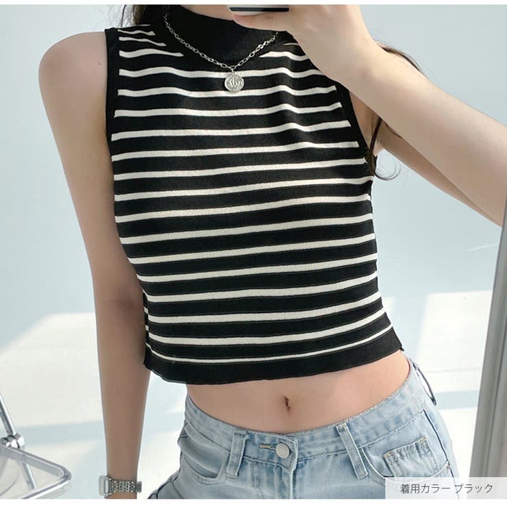 サマーニット 夏 ノースリーブ[品番：JCSW0000996]｜JOCOSA（ジョコサ