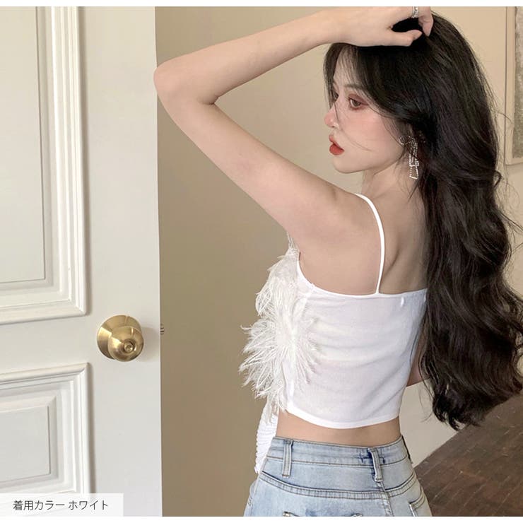 キャミソール ショート丈トップス セクシー | JOCOSA | 詳細画像18 