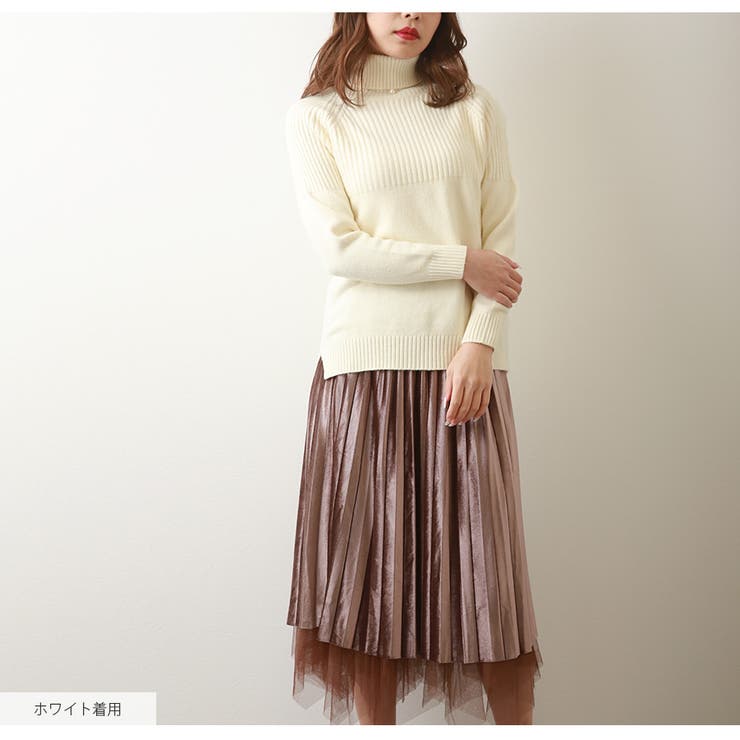 ニット トップス タートルネック | JOCOSA | 詳細画像18 