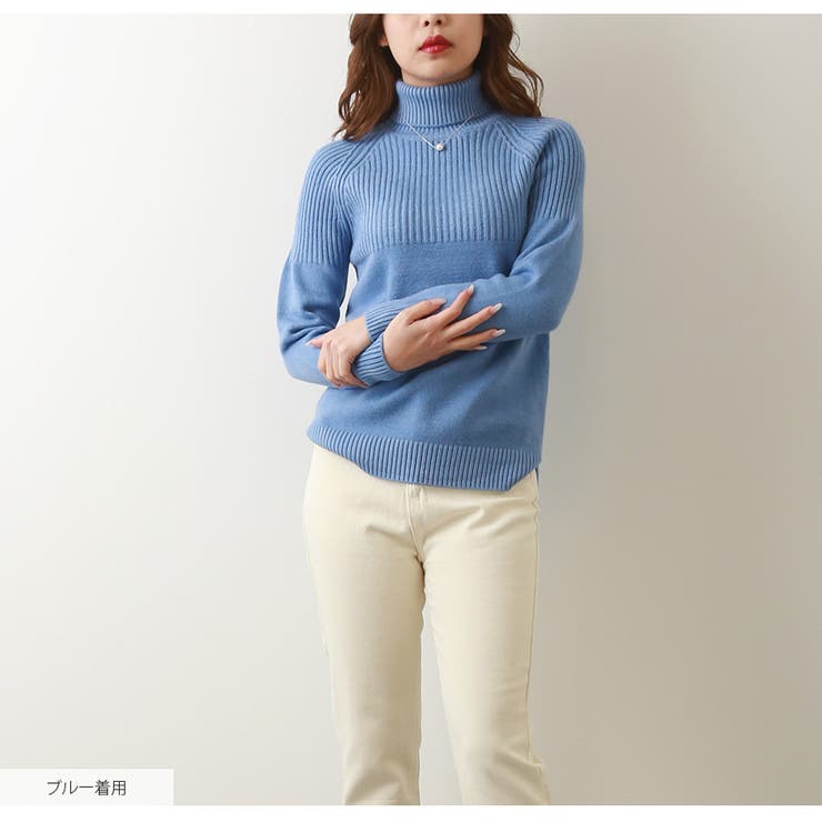 ニット トップス タートルネック | JOCOSA | 詳細画像30 