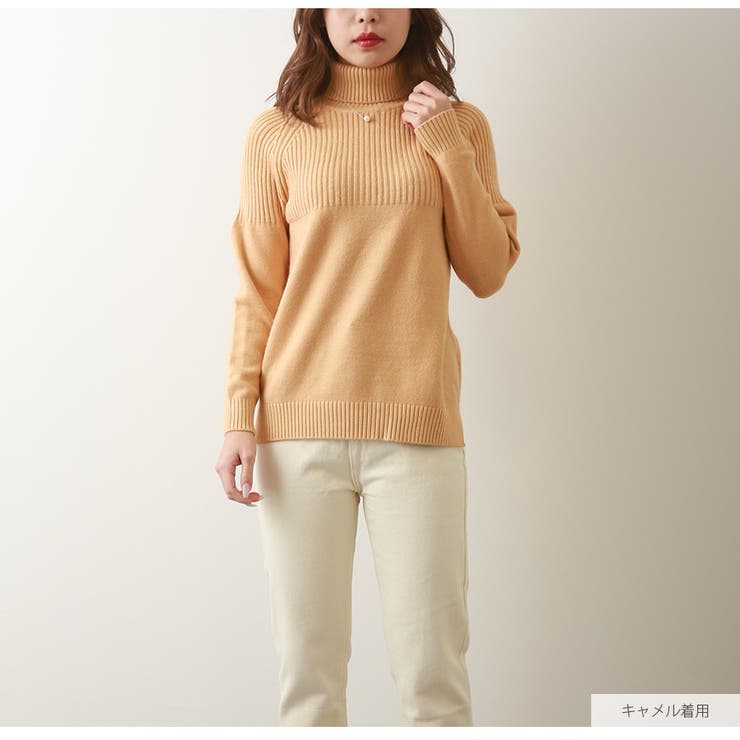 ニット トップス タートルネック | JOCOSA | 詳細画像36 