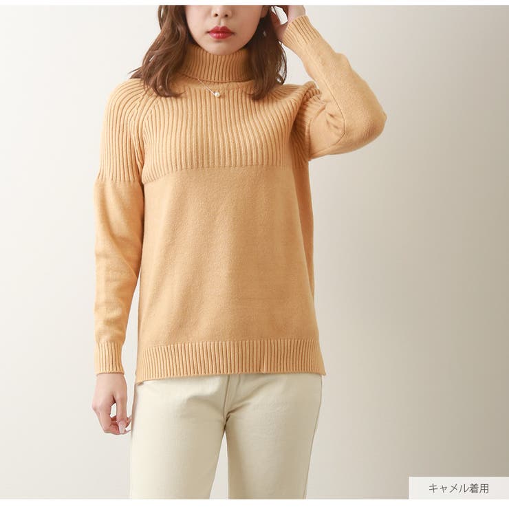 ニット トップス タートルネック | JOCOSA | 詳細画像37 