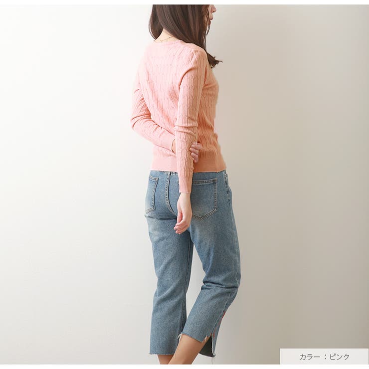 ニット 長袖 透かし編み | JOCOSA | 詳細画像23 