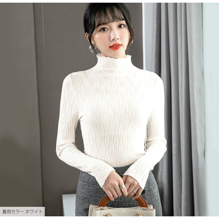 ニット トップス ハイネック | JOCOSA | 詳細画像18 