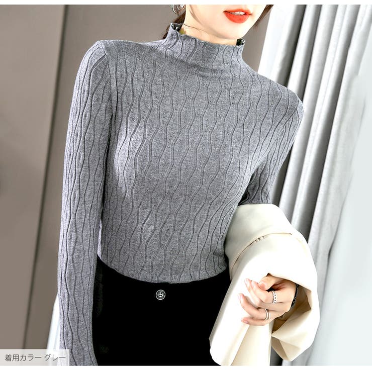 ニット トップス ハイネック | JOCOSA | 詳細画像22 