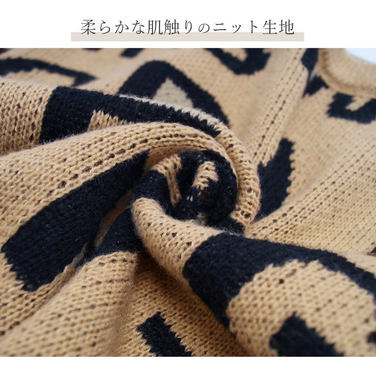 ニット トップス ロゴ | JOCOSA | 詳細画像5 