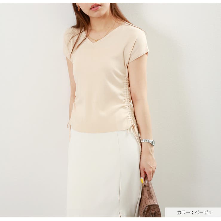 ニット トップス 半袖 | JOCOSA | 詳細画像15 