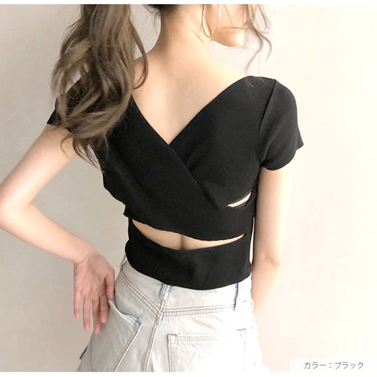 ニット トップス バッククロス | JOCOSA | 詳細画像12 