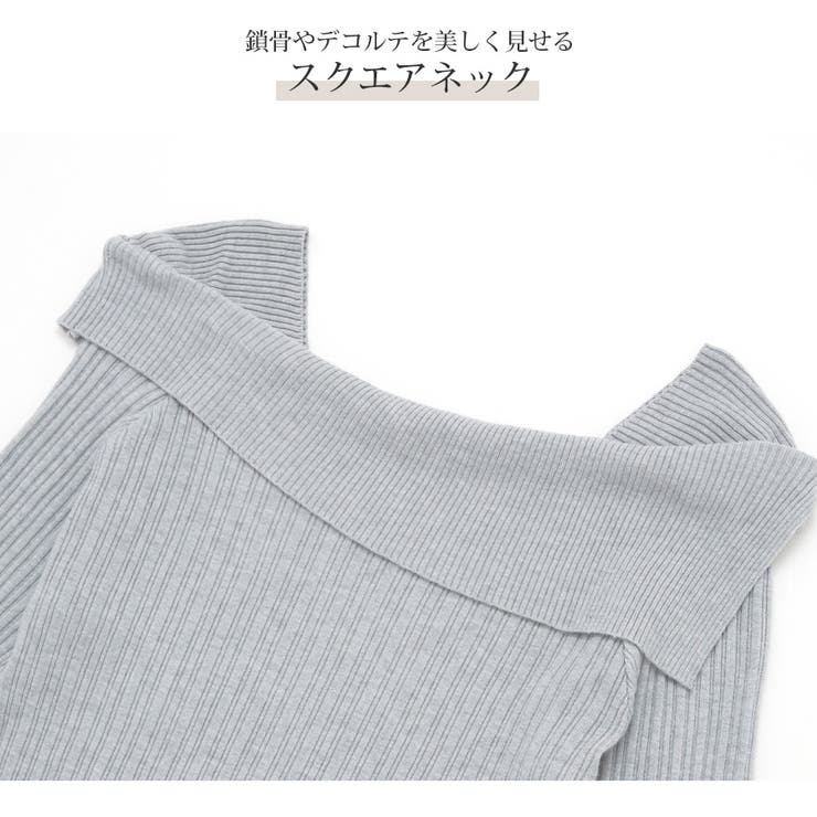 ニット トップス リブニット | JOCOSA | 詳細画像8 