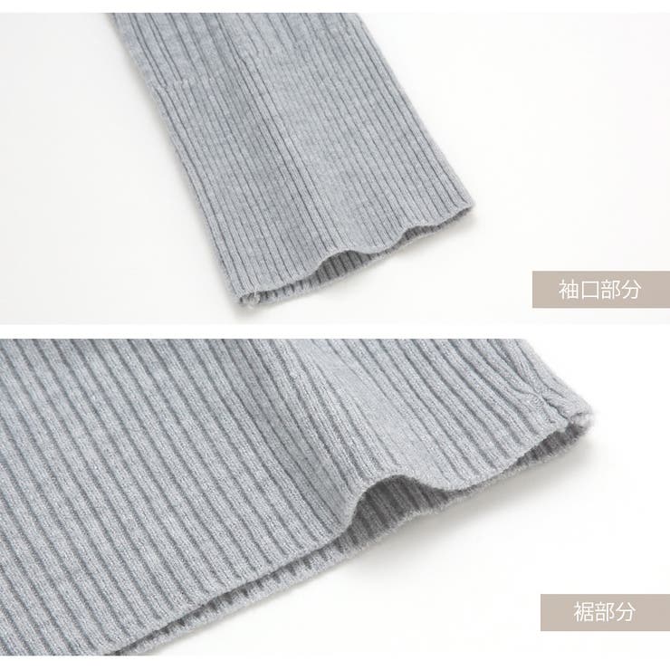 ニット トップス リブニット | JOCOSA | 詳細画像10 