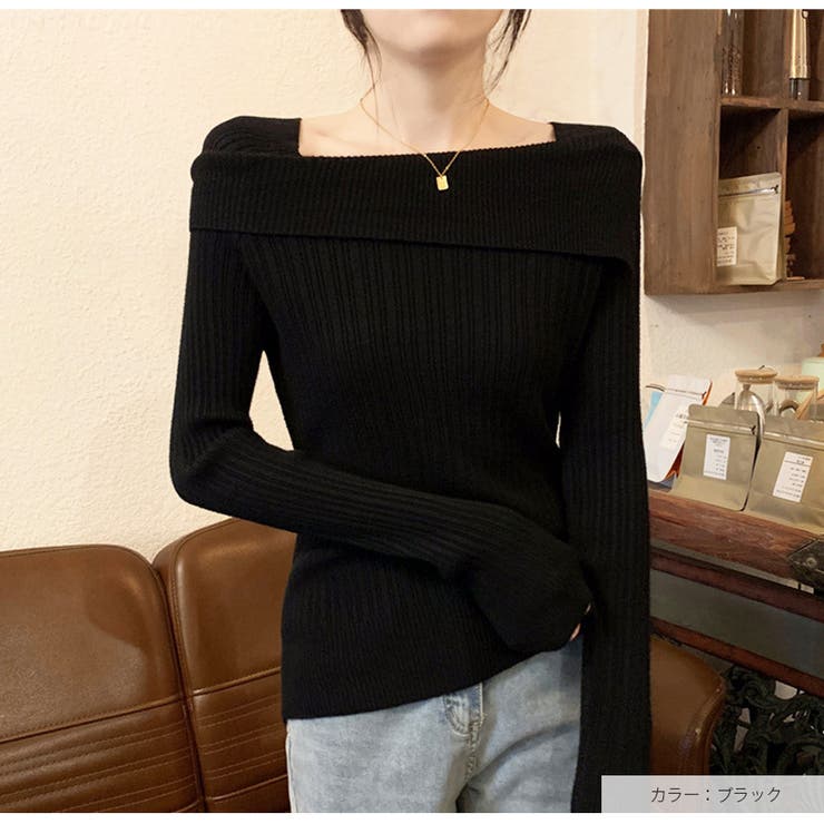 ニット トップス リブニット | JOCOSA | 詳細画像14 