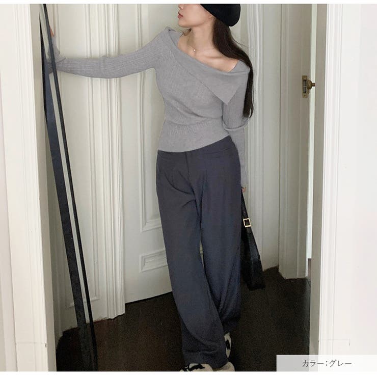 ニット トップス リブニット | JOCOSA | 詳細画像17 