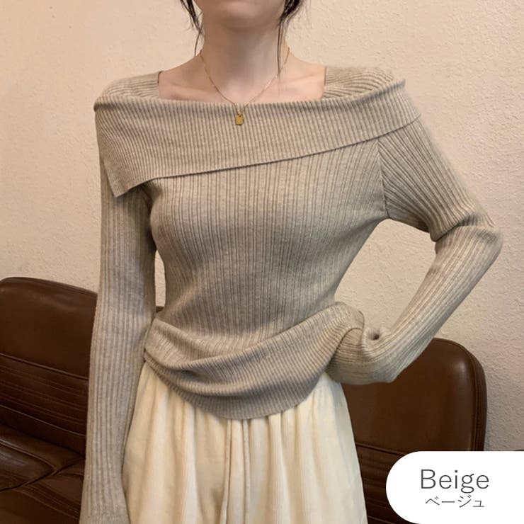 ニット トップス リブニット | JOCOSA | 詳細画像2 