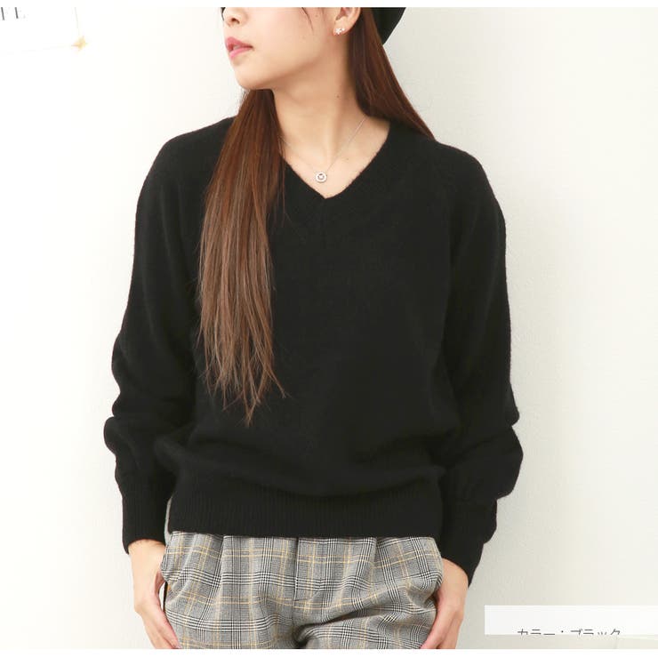 ニット トップス Vネック[品番：JCSW0001846]｜JOCOSA（ジョコサ）の