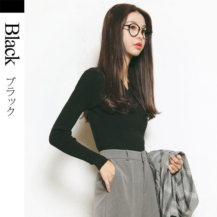 ブラック | トップス レディース ニット | JOCOSA