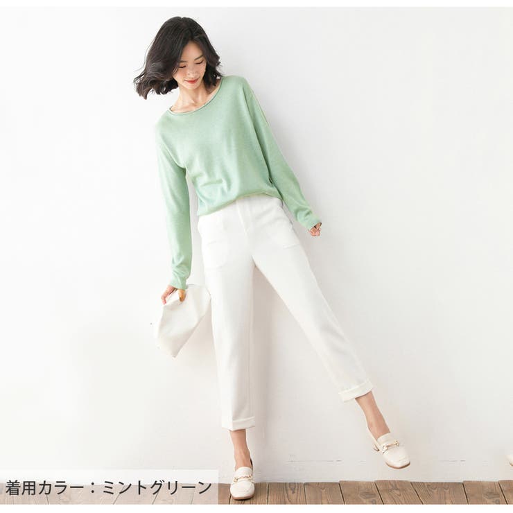 ニットトップス ボートネック 新作 | JOCOSA | 詳細画像29 