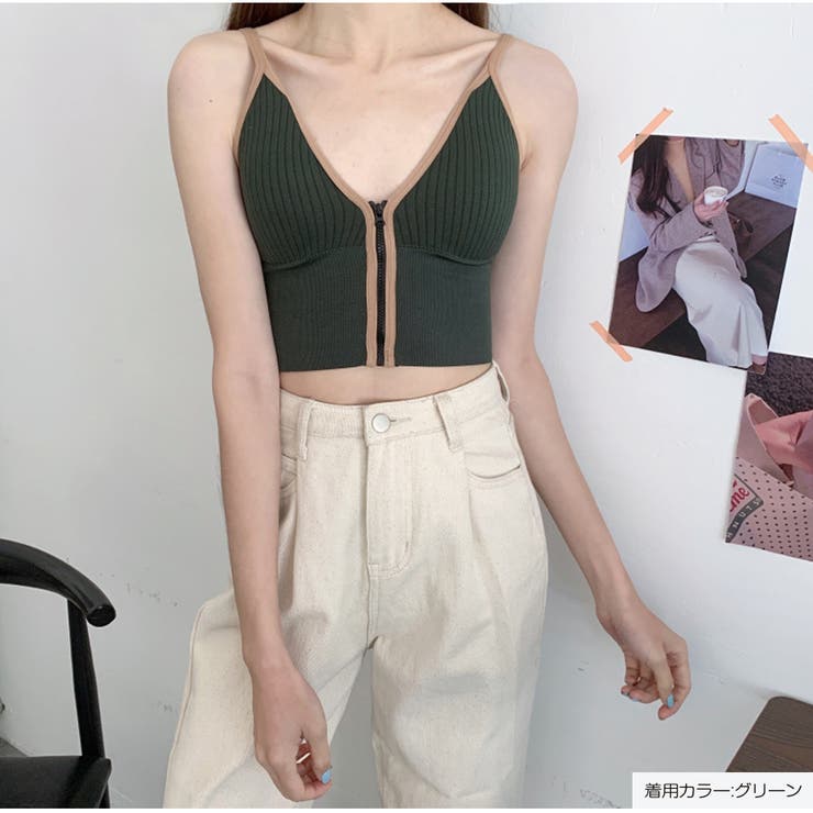 キャミソール パッド付き ファスナー | JOCOSA | 詳細画像15 