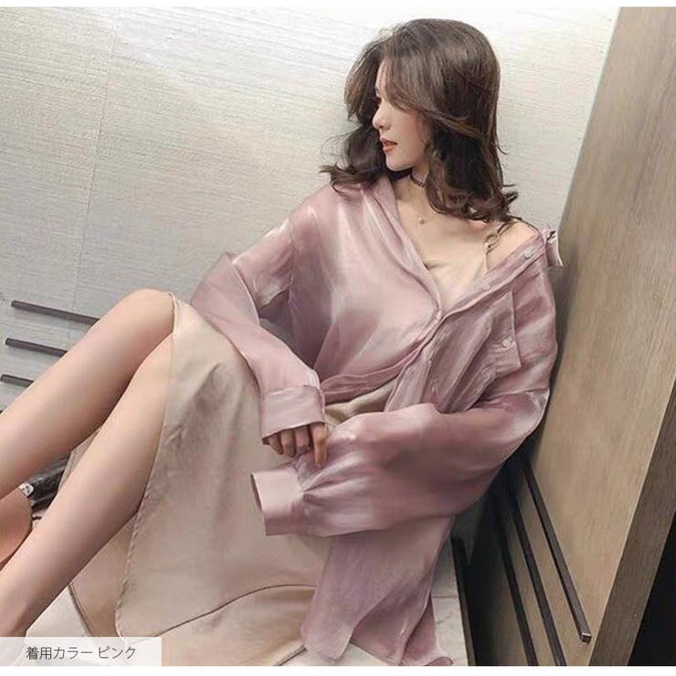 シアーシャツ シャツブラウス トップス | JOCOSA | 詳細画像18 