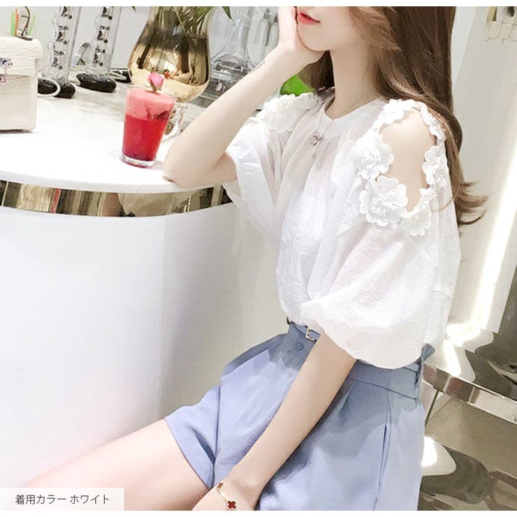 ブラウス 細ボーダー 肩みせ | JOCOSA | 詳細画像16 