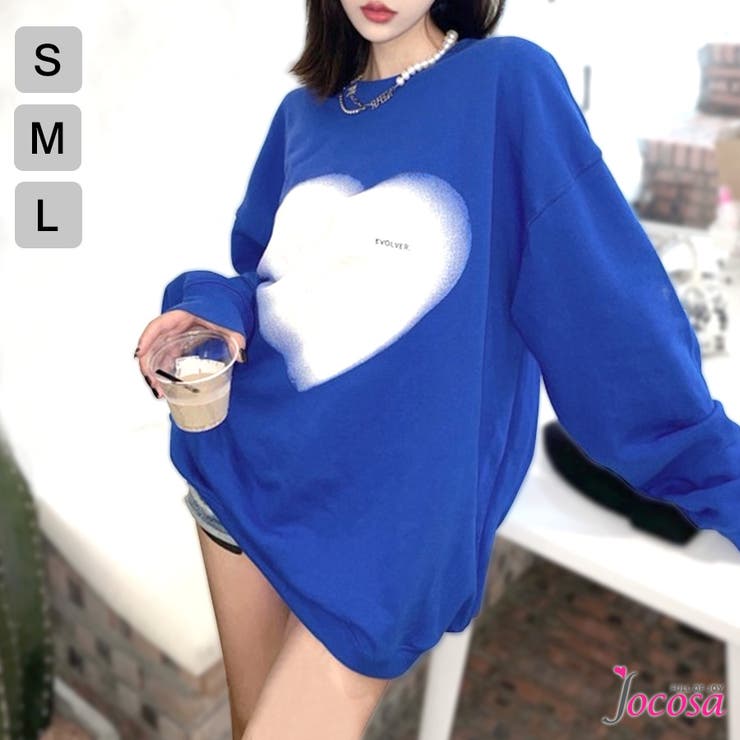 スウェット トレーナー ハート | JOCOSA | 詳細画像1 