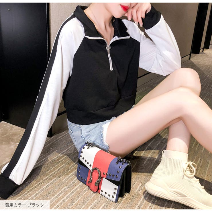 プルオーバー ハーフジップ トップス | JOCOSA | 詳細画像15 