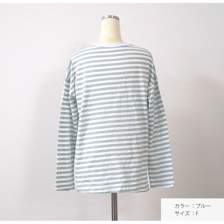 ボーダー トップス 長袖 | JOCOSA | 詳細画像5 