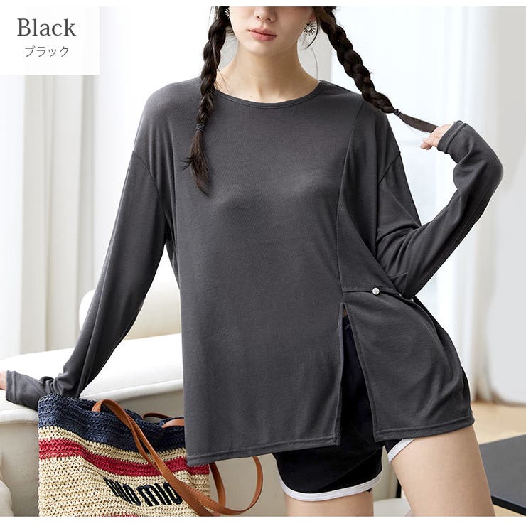 ブラック | トップス シアー 2way | JOCOSA