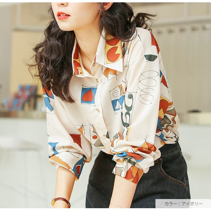 シャツ 長袖 柄シャツ | JOCOSA | 詳細画像12 