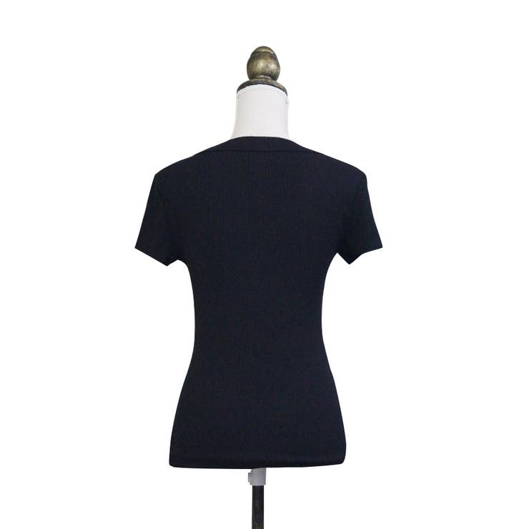 トップス 半袖 リブ | JOCOSA | 詳細画像3 