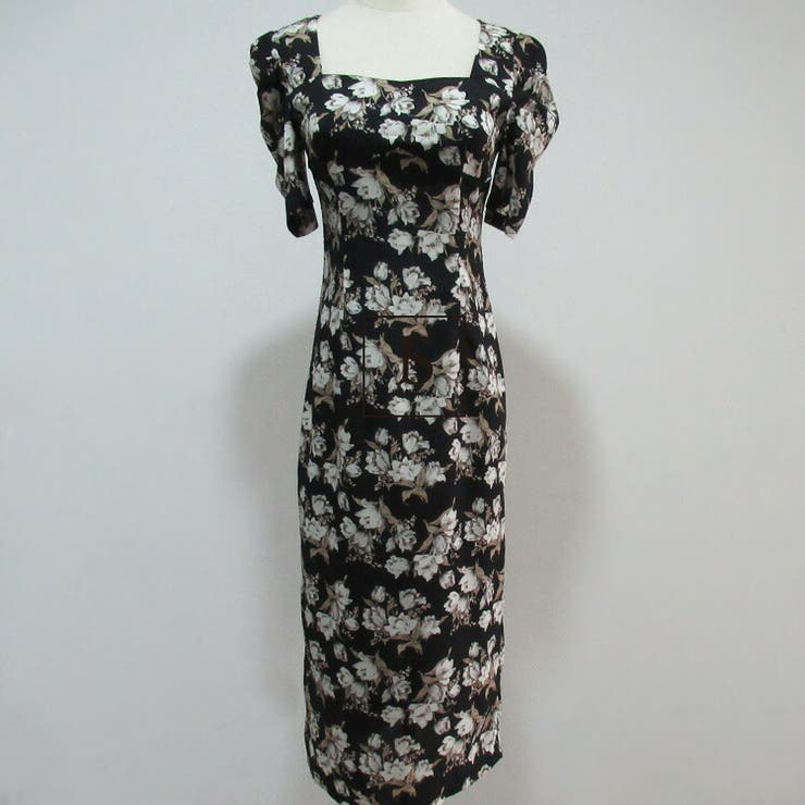 Betsey Johnson 黒ベルベット パーティードレス P Sサイズ Betsey