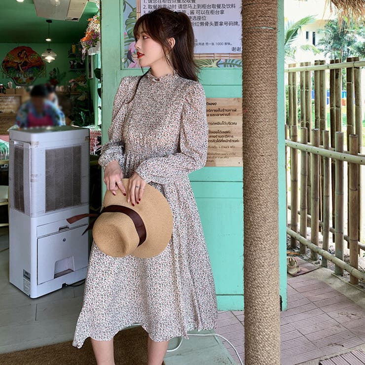 花柄ワンピース 全2色 小花柄 品番 Jsfw Js Fashion ジェーエスファッション のレディースファッション通販 Shoplist ショップリスト