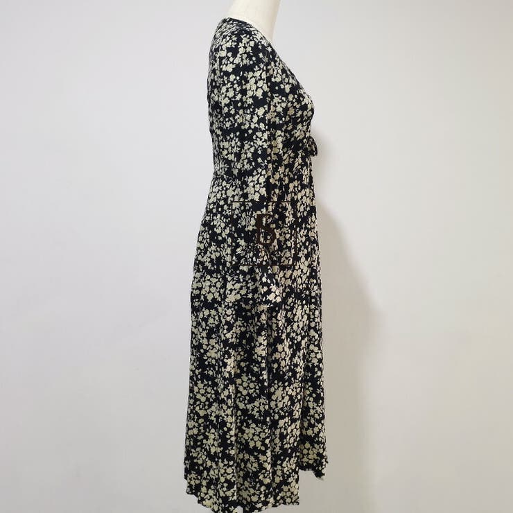 花柄ワンピース 全2色 総柄[品番：JSFW0008193]｜JS FASHION